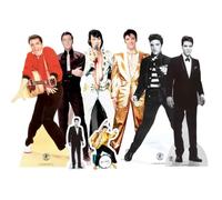 STAR CUTOUTS Figurines en carton de table Elvis Presley pour anniversaire 29 cm Multicolors G