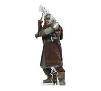 STAR CUTOUTS Gimli The Lord of Rings Silhouette en Carton Grandeur Nature avec Mini