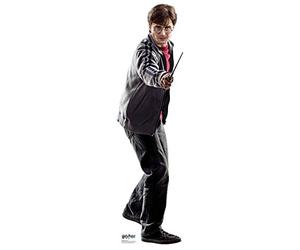 STAR CUTOUTS Issu des livres officiels Harry Potter Mini découpe en carton de Harry Potter (Daniel Radcliffe), 92 x 25 x 92 cm