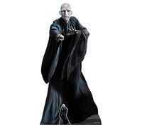 STAR CUTOUTS Figurine en carton Lord Voldemort en habit de sorcier avec sa baguette magique Film Harry Potter 184 CM Noir G