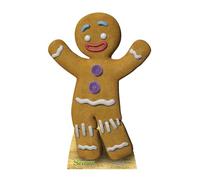 Star Cutouts Ltd Mini découpe en Carton Gingy de Shrek pour éventails, fêtes et collectionneurs - Hauteur 75 cm - Multicolore - SC787