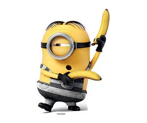 Star Cutouts Ltd Minion de Moi, Moche et méchant Dave en Carton Multicolore