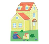 Star Cutouts Peppa Pig SC4879 Maison avec découpe en Carton Hauteur 128 cm