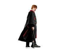 STAR CUTOUTS Figurine en carton Ron Weasley uniforme Poudlard Harry Potter 176 cm Noir
