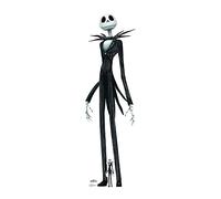 Star Cutouts SC1690 Jack Skellington Kingdom Hearts The Nightmare Before Christmas Silhouette en Carton Grandeur Nature avec Mini Grandeur Nature