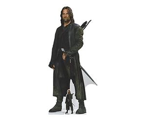 Star Cutouts SC4130 Aragorn - Viggo Mortensen - Le Seigneur des Anneaux Découpe en Carton Grandeur Nature