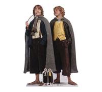 Star Cutouts SC4202 Merry and Pippin Double Lord of The Rings Silhouette en Carton Grandeur Nature avec Mini