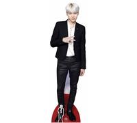 STAR CUTOUTS - Silhouette en carton grandeur nature de Min Yoon-Gi (Suga) de Bangtan Boys, multicolore - CS747