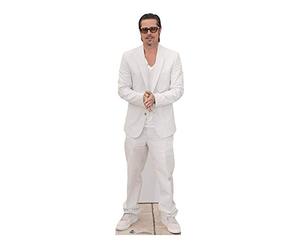 Star Cutouts - Stcs442 - Figurine Géante - Brad Pitt - 186 Cm Taille Unique