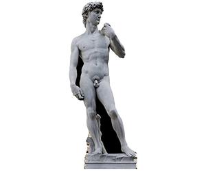 Star Cutouts - Stsc144 - Figurine Géante - David De Michel-Ange - 186 Cm