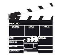 Star Cutouts - Stsc161 - Figurine Géante - Clap Cinéma - 84 Cm