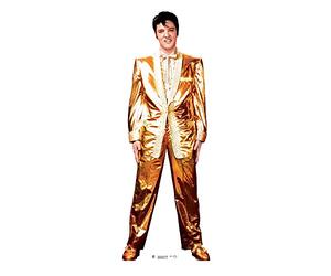 Star Cutouts - Stsc318 - Figurine Géante - Golden Elvis Presley - 182 Cm