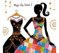 Star Du Jour - Carte Postale 2 Volets Avec Enveloppe