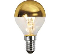 Star Filament LED E14, 2700K, 80Ra, A, tête dorée.