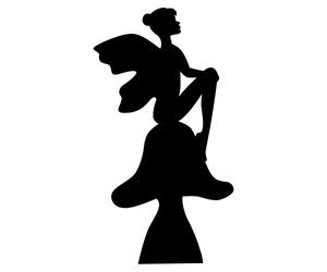 STAR PARTY étoile fête Fée Silhouette en Carton Taille réelle découpé avec Dessus de Table Mini Découpe, Multi Couleur