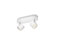 STAR PLAFONNIER BLANC LED 2X4. 5W
