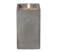 Star Star Bougie LED vacillante grise 8,5 × 16,5 cm Quantité:1
