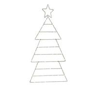Star Star LED-Silhouette 857-35 argent 46 x 90 cm Quantité:1