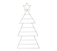 Star Star LED-Silhouette 857-36 argent 61 x 120 cm Quantité:1