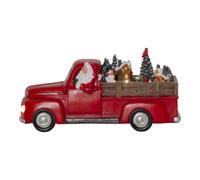 Star Star Scène de Noël LED Santa/PickUp 992-53 blanc chaud 28,5x14cm Quantité:1