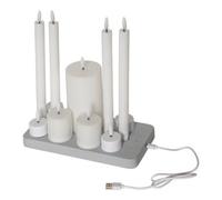 Star Star Set de 11 bougies LED avec station de charge 061-03 Quantité:1