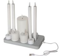 Star Trading 061-03 bougie électrique LED Blanc
