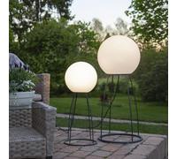 Star Trading 804-01, Noir, Blanc, Balcon, Terrasse, IP65, E27, 1 ampoule, 23 W