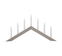 Star Trading Bougeoir Arrow 36cm Beige