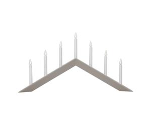 Star Trading Bougeoir Arrow 36cm Beige
