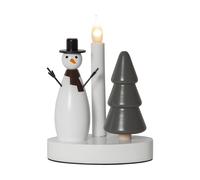 Star Trading Bougeoir Christmas Joy Bonhomme de neige