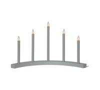 Star Trading Bougeoir de l'avent Accent Gris