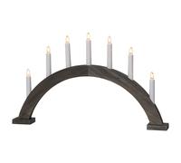 Star Trading Bougeoir de l'avent Trapp arc Marron