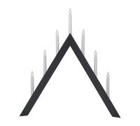 Star Trading Chandelier de l'Avent Arrow 64.5cm Gris