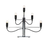 Star Trading Chandelier Milano 5 46 cm Chrome