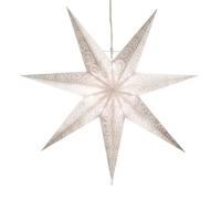 Star Trading Étoile de l'Avent Antique 60 cm blanc