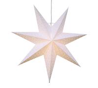 Star Trading Etoile de l'avent Dot 54 cm Blanc