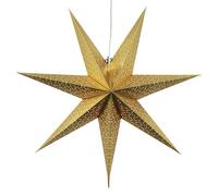 Star Trading Etoile de l'avent Dot 70 cm Doré