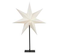 Star Trading Etoile sur pied Frozen Blanc