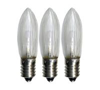 Star Trading Lampe de rechange E10 universal-LED extérieur lot de 3 0.2W 2100K non dimmable