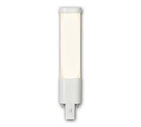 Star Trading Lampe LED PL Lamp avec culot G23, 5 watts, 550 lumens, blanc chaud (3000K), remplacement pour tube fluorescent conventionnel à 2 broches
