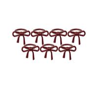 Star Trading Manchette de lumière Rosett Rrouge. lot de 7