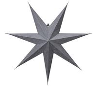 Star Trading Paper Star Decorus', Papier Fait Main, Gris Argenté, 75cm