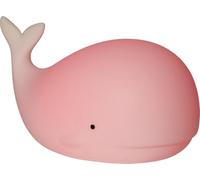 Star Trading Veilleuse LED fonctionnelle baleine avec modes d'éclairage, batterie, minuterie, blanc + RVB, 16,7 cm