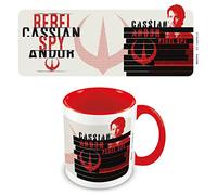 Star Wars: Andor - Mug REDACTED (Taille unique) (Rouge/Blanc/Noir)