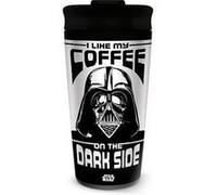 Star Wars - Mug de voyage en métal 425ml (J'aime mon café du côté obscur)