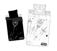 Star Wars Death Star Housse de Couette 140x200 + Taie 65x65 Coton Phospho