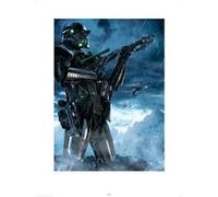 Star Wars - Death Trooper Rain - AFFICHE ART PRINT G