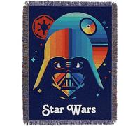 Star Wars Disney Couvre-lit tissé Motif Lever de Lune Multicolore 121,9 x 152,4 cm