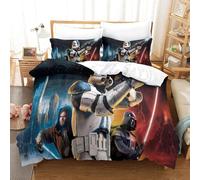 Star Wars Ensemble De Couvercle De Couette Doux En Pi¿¿Ces Avec Fermeture ¿¿ Fermeture ¿¿Clair De Taie D'oreiller Emp¿ºchez L'ensemble De Literie Allergique Adapt¿¿E ¿¿ Toutes Sortes De