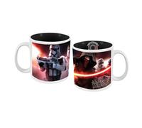 Star Wars Episode Vii - Mug Céramique Géant Kylo Ren & Stormtrooper